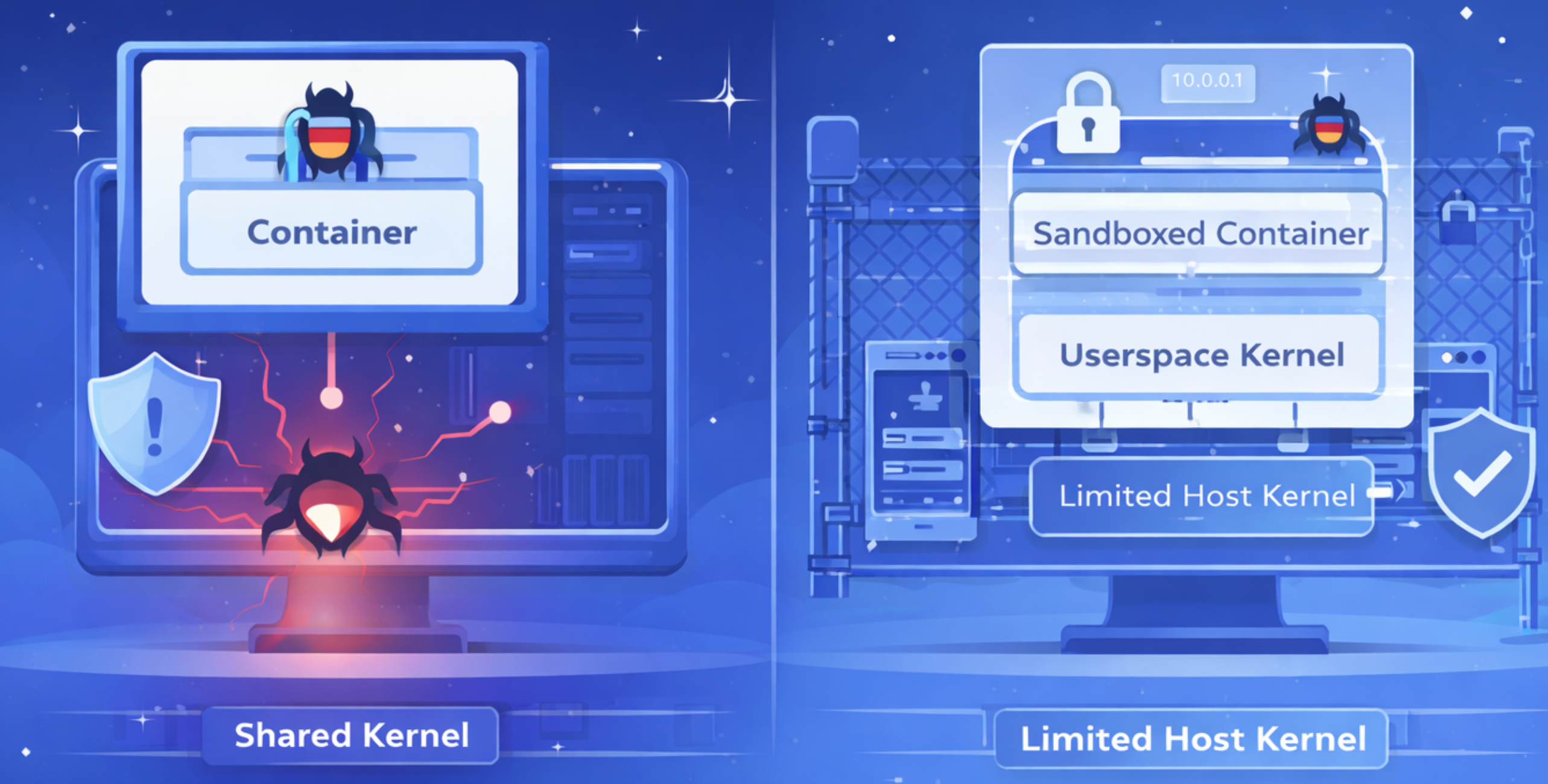 Running Untrusted Workloads: What a Sandboxed Container Runtime Actually Buys You