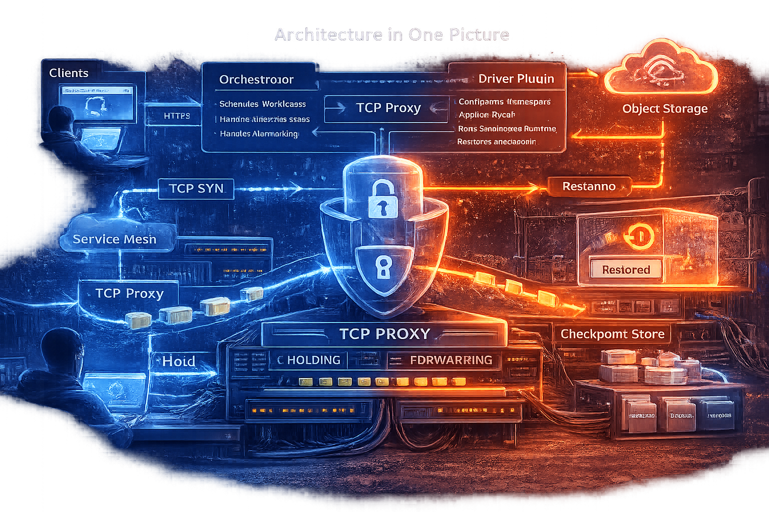 Putting It All Together: Orchestrating Hibernatable, Sandboxed Containers